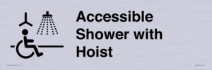 Accessible Shower with Hoist